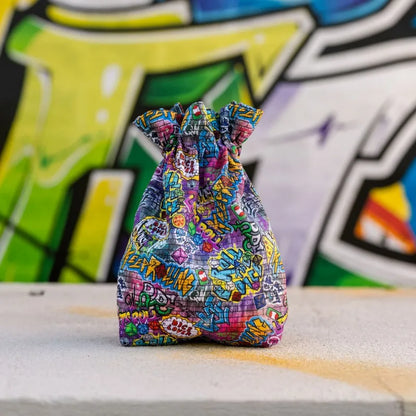 Full Art Dice Pouch: Graffiti