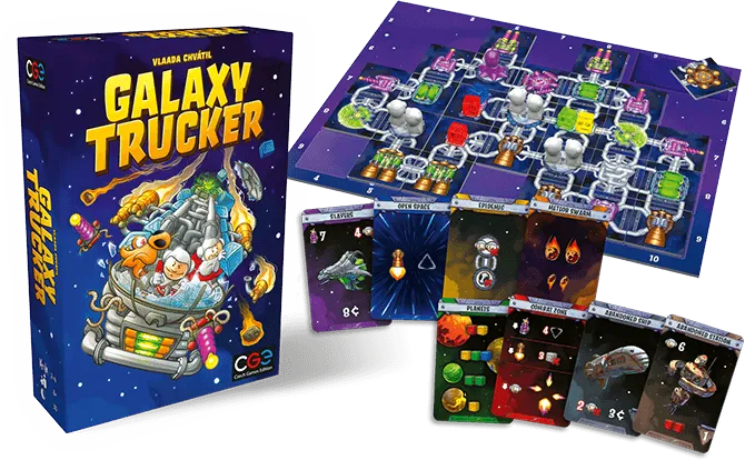 Brain Games LV galda spēles Galaxy Trucker re-launch
