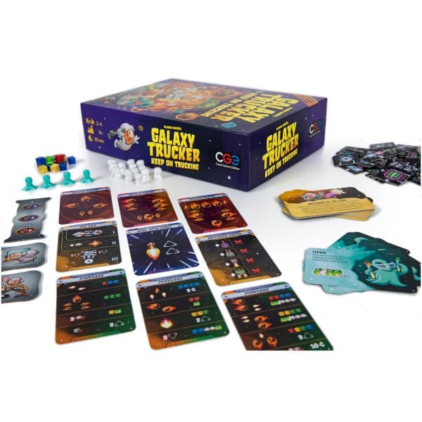 n/a galda spēles Galaxy Trucker re-launch: Keep on Trucking (paplašinājums)