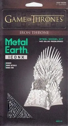 Brain Games LV Mēroga modelis Game of Thrones: Iron Throne, Premium Series metāla konstruktors