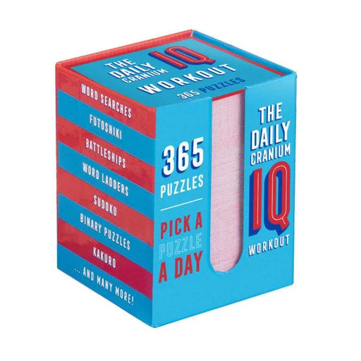 Brain Games LV Prāta mežģi Games Academy Paper; The Daily Cranium IQ Workout