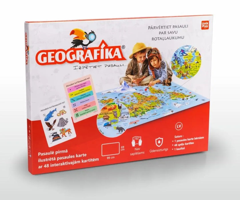 Brain Games LV Geografika 2. Izpētiet pasauli