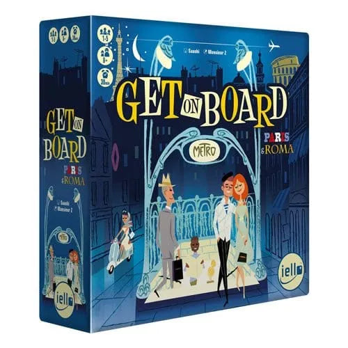 Brain Games LV galda spēles Get on Board: Paris & Roma