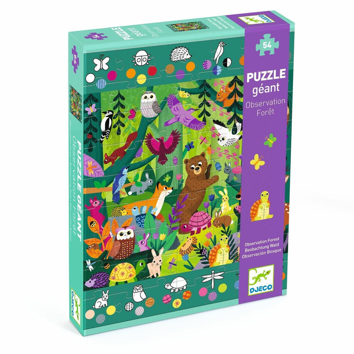 Brain Games LV Giant puzzles - Observation forest - 54 pcs