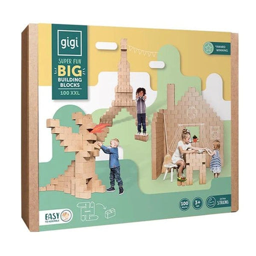 Brain Games LV GIGI Bloks 100XXL milzu rotaļkluči