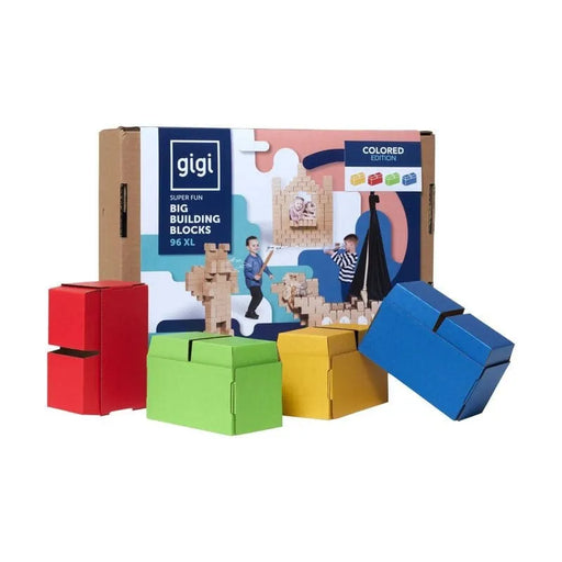 Brain Games LV GIGI Bloks 96XL milzu rotaļkluči (Krāsaini)