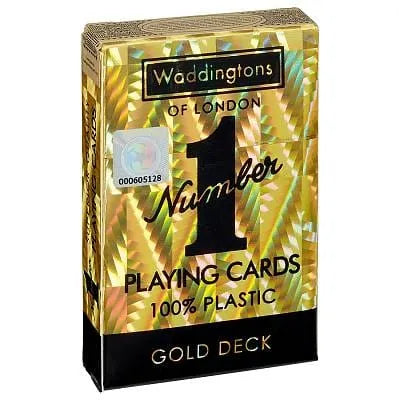 n/a Klasiskās spēles GOLD Waddington playing cards