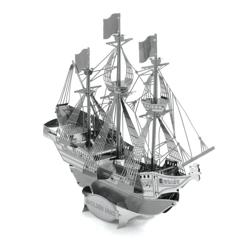 n/a Mēroga modelis Golden Hind, metāla konstruktors
