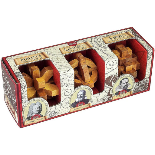 Brain-Games.lv Prāta mežģi Great Minds: Set of 3 - Halley, Galileo and Kepler