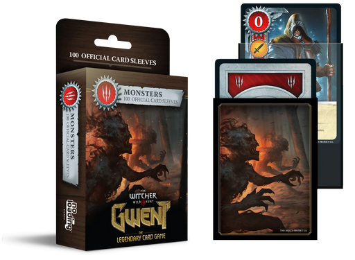 Brain Games LV Gwent Sleeves Monsters (100)