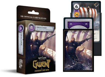 Brain Games LV Gwent Sleeves Skellige