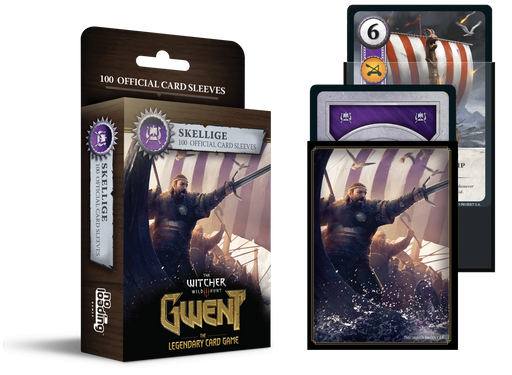 Brain Games LV Gwent Sleeves Skellige