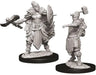 Brain-Games.lv Miniatūra Half-Orc Female Barbarian, D&D Nolzur's Marvelous Miniatures