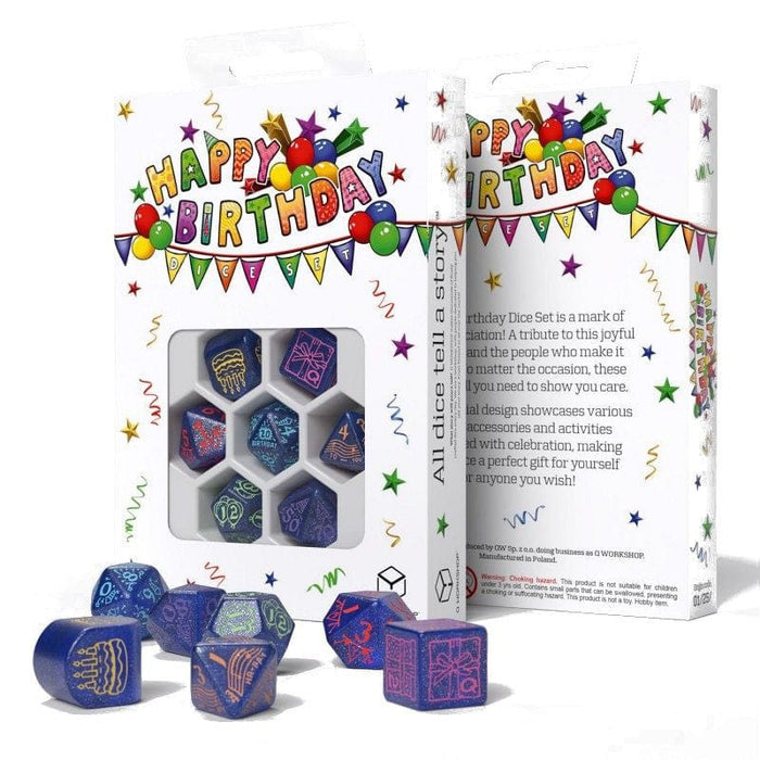 Brain Games LV Happy Birthday Dice Set: Streamers