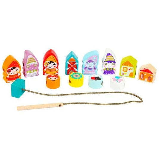 Brain Games LV Happy dwarves lacing toy