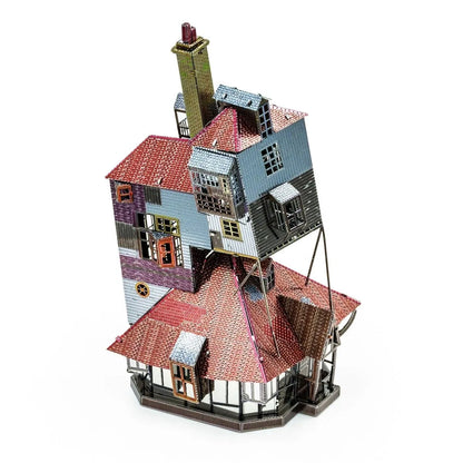 Brain Games LV Mēroga modelis Harry Potter: The Burrow in Color, metāla konstruktors