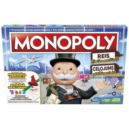 n/a galda spēles HAS MON Galda spēle "Monopoly - World Tour", EST/LAT