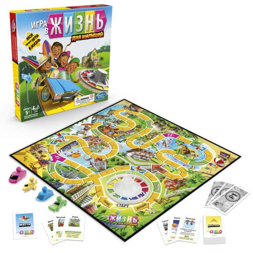 Brain Games LV galda spēles HAS spēle "Game of Life Junior" RUS