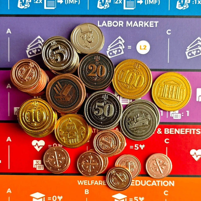 n/a Hegemony 85 Deluxe Metal Coins