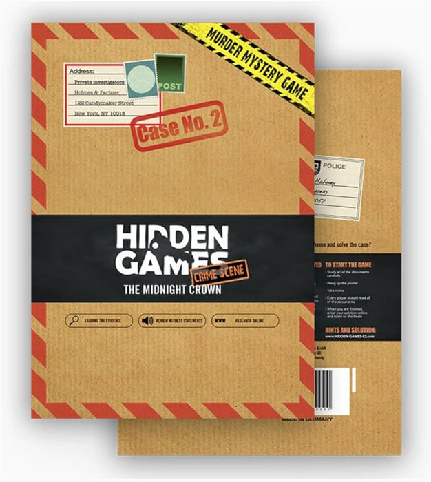 Brain Games LV Hidden Games Crime Scene - Case No. 2 - THE MIDNIGHT CROWN