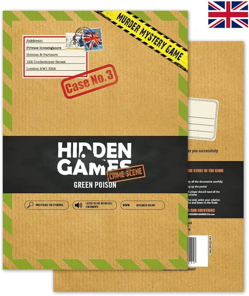 Brain Games LV Hidden Games Crime Scene - Case No. 3 - Green Poison