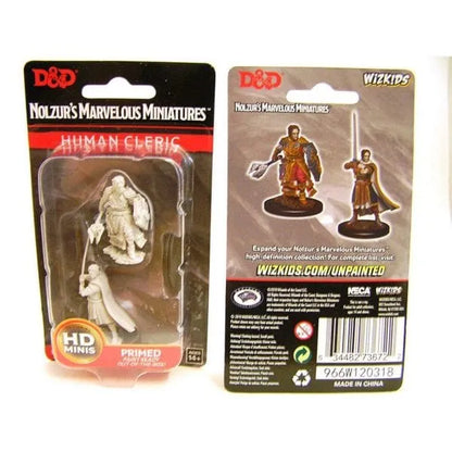 n/a Miniatūra Human Male Cleric, D&D Nolzur's Marvelous Miniatures