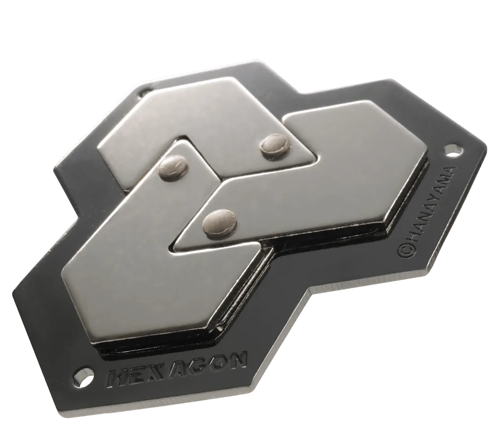 Brain Games LV Prāta mežģi Huzzle Cast Hexagon