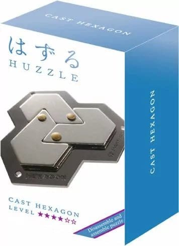 Brain Games LV Prāta mežģi Huzzle Cast Hexagon