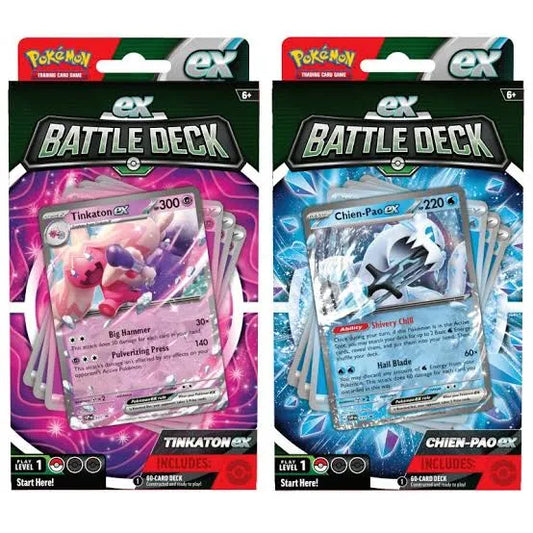Pokémon TCG: Chien-Pao ex / Tinkaton ex Battle Deck