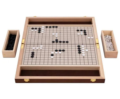 Go Spel Opklapbaar in luxe houten koffer / VPE 5