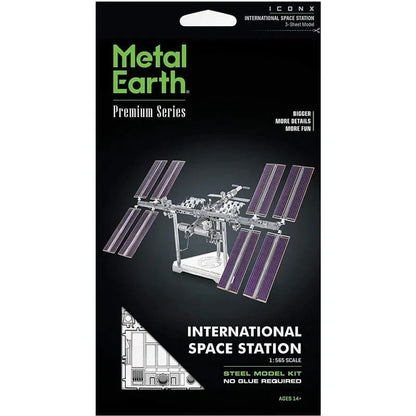 Brain Games LV Mēroga modelis International Space Station, Premium Series metāla konstruktors