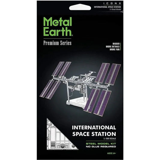 Brain Games LV Mēroga modelis International Space Station, Premium Series metāla konstruktors