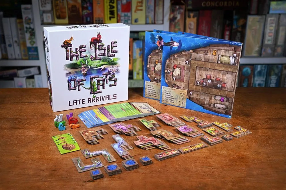 Brain Games LV galda spēles Isle of Cats, Boat Pack Exp.
