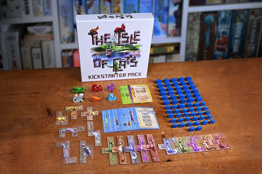 Brain Games LV galda spēles Isle of Cats, Kittens + Beasts Exp.