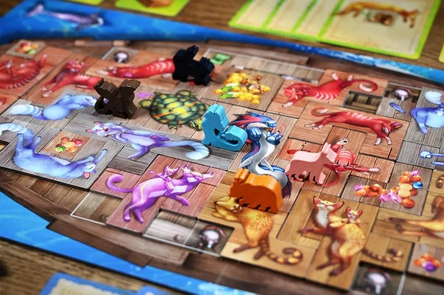 Brain Games LV galda spēles Isle of Cats, Kittens + Beasts Exp.