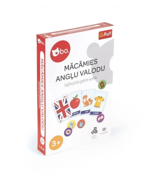 Brain Games LV Izglītojošā galda spēle "Mācāmies angļu valodu" LV
