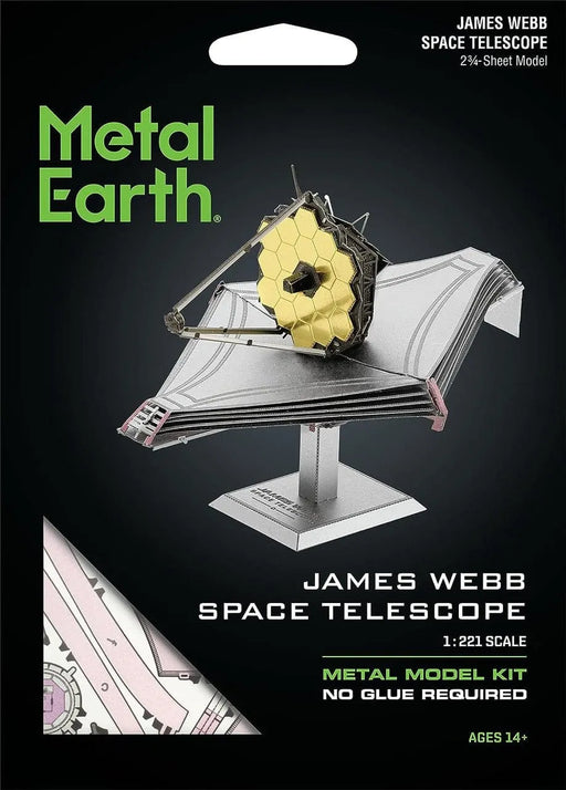 Brain Games LV Mēroga modelis James Webb Space Telescope, metāla konstruktors