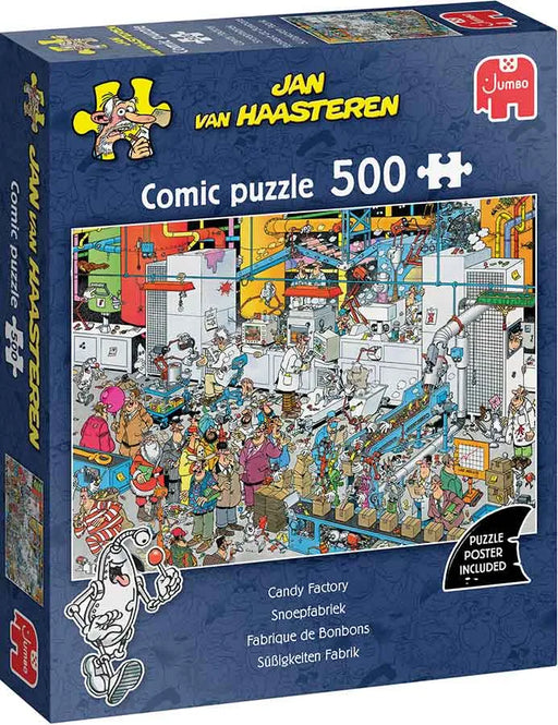 Brain Games LV Jan van Haasteren - Candy Factory (500 pieces)