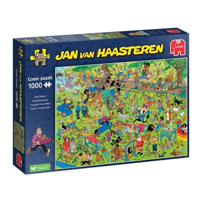 Brain Games LV Jan van Haasteren - Dog Parkour (1000 pieces)