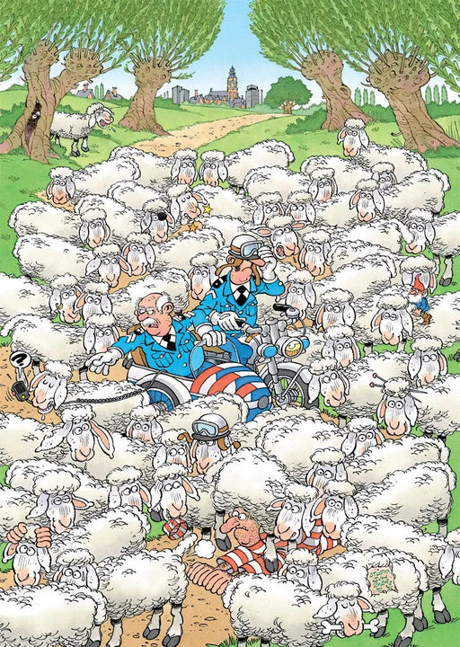Brain Games LV Jan van Haasteren Expert 7 - Ewe shall not pass (500 pieces)