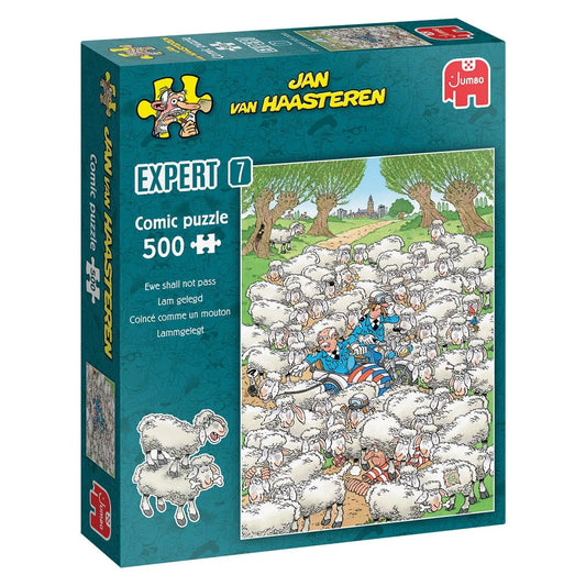 Brain Games LV Jan van Haasteren Expert 7 - Ewe shall not pass (500 pieces)