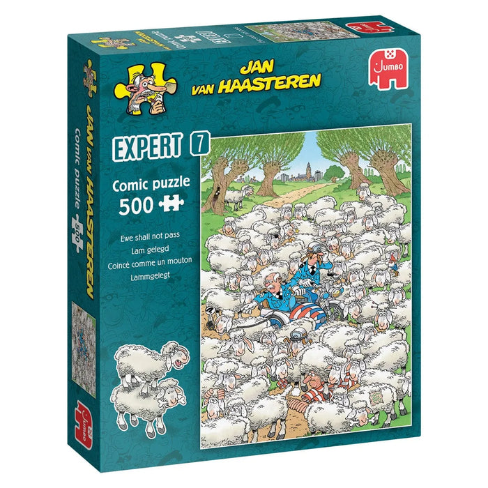 Brain Games LV Jan van Haasteren Expert 7 - Ewe shall not pass (500 pieces)