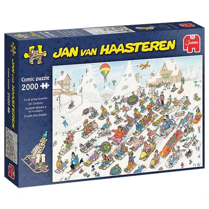 Brain Games LV Jan van Haasteren - It's all going downhill (2000 pieces)