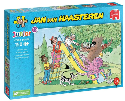 Brain Games LV Jan van Haasteren Junior 16 - A Slippery Slide (150 pieces)