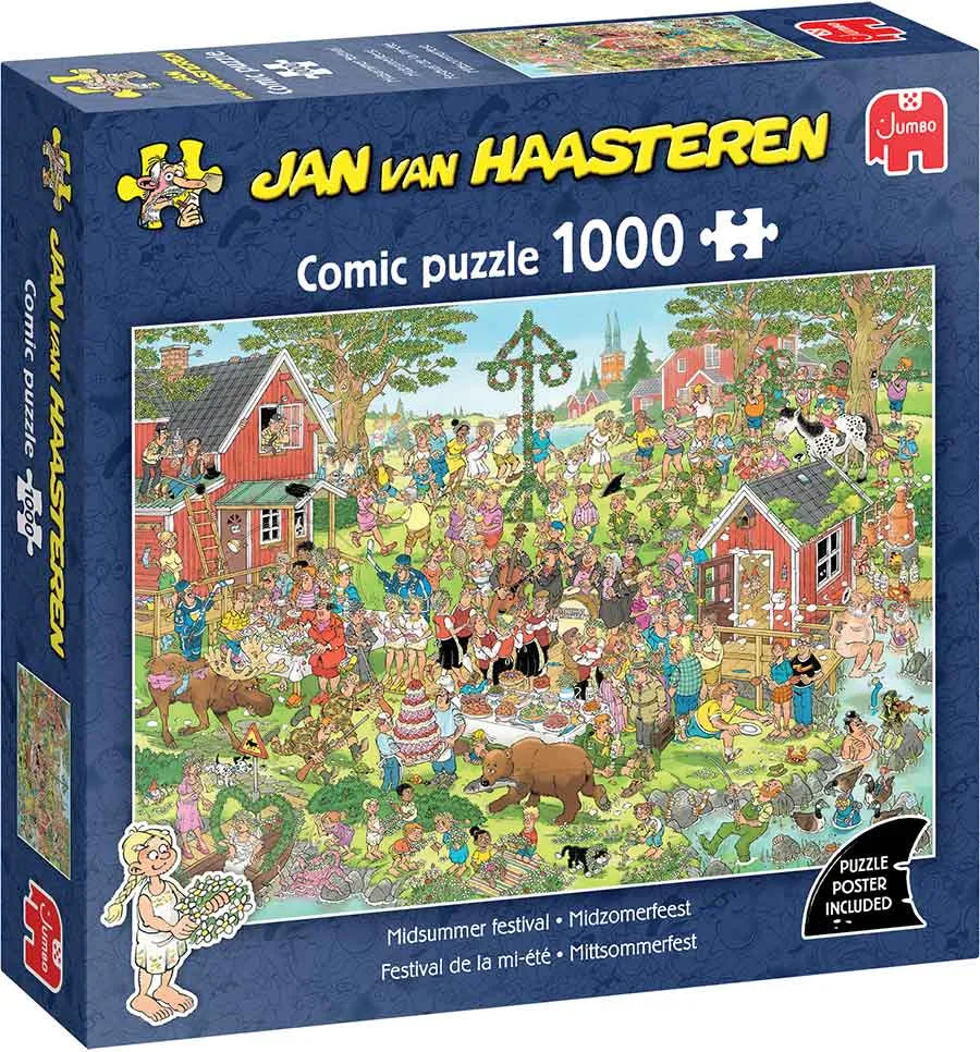 Brain Games LV Jan van Haasteren - Midsummer festival (1000 pieces)
