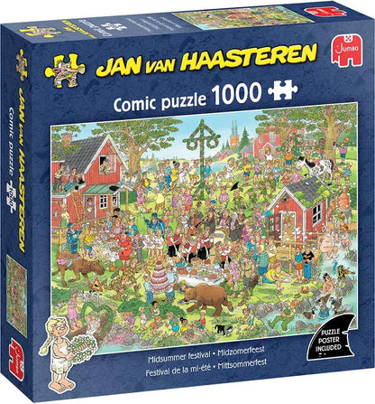 Brain Games LV Jan van Haasteren - Midsummer festival (1000 pieces)