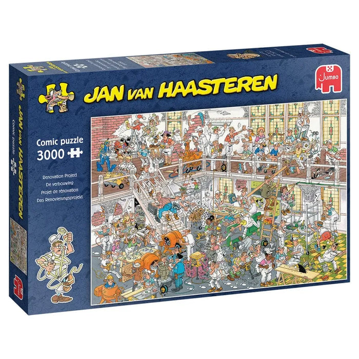 Brain Games LV Jan van Haasteren - Renovation Project (3000 pieces)