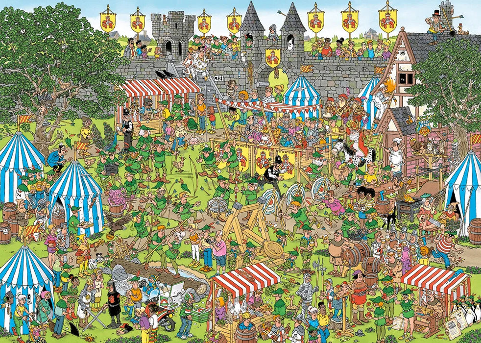 Brain Games LV Jan van Haasteren - Robin Hood Festival (1500 pieces)