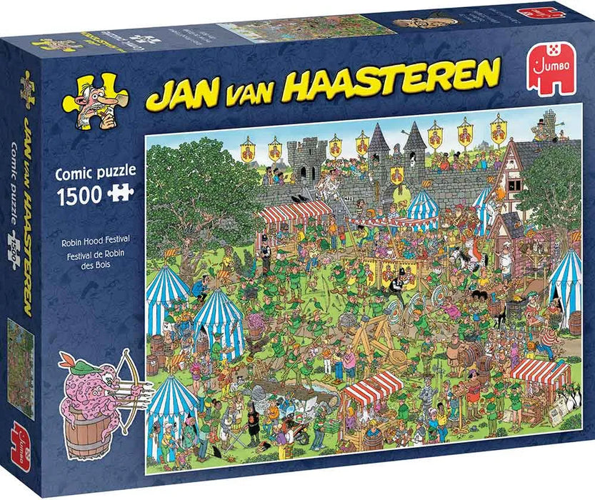 Brain Games LV Jan van Haasteren - Robin Hood Festival (1500 pieces)