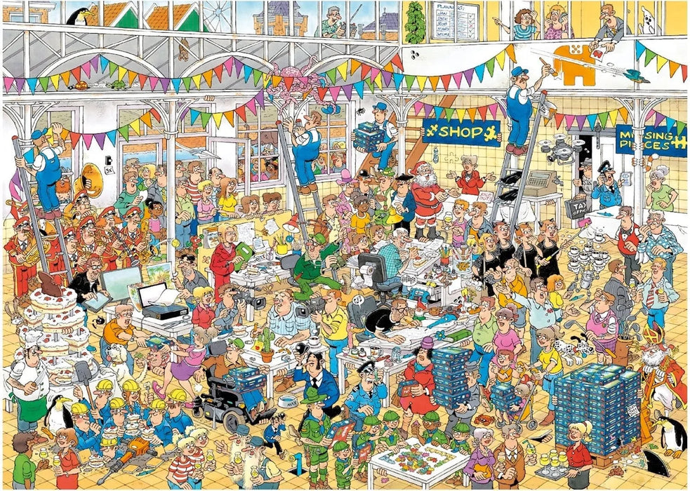 Brain Games LV Jan van Haasteren - Studio 10 Years (1000 pieces)